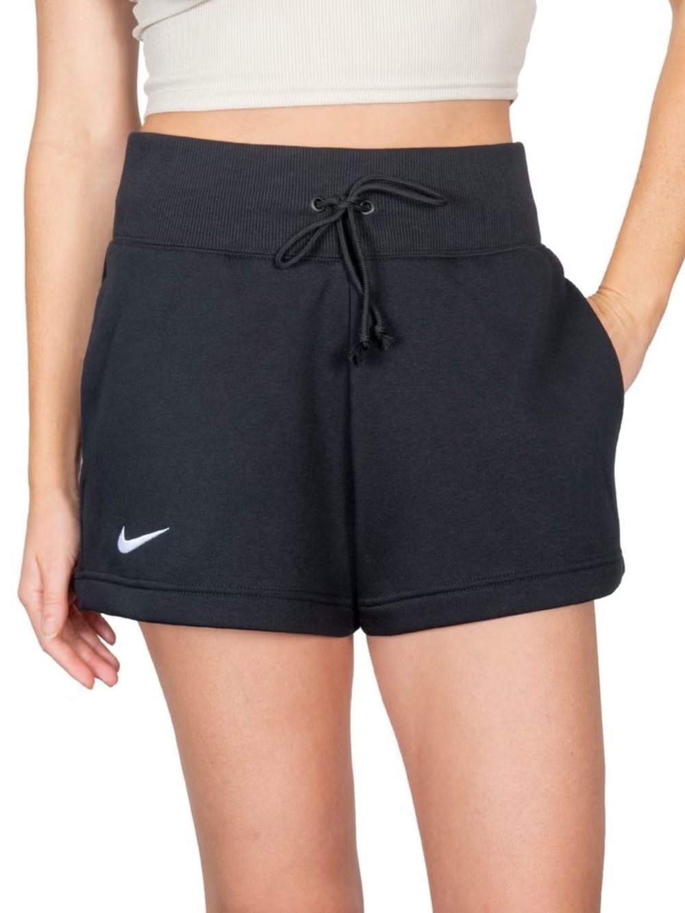 NIKE BLK L FLEECE SHORT
